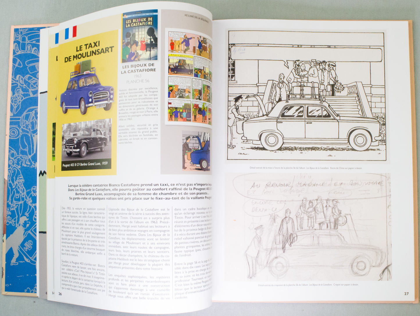 Tintin et Les Autos Europeennes- French HB 2022 Tintin/Imaginatio Edition Book