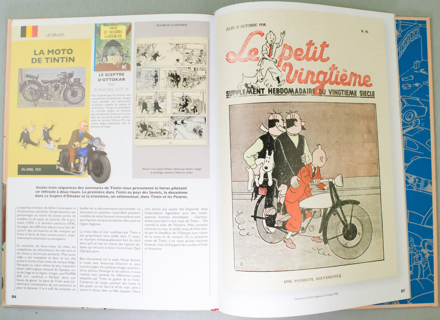 Tintin et Les Autos Europeennes- French HB 2022 Tintin/Imaginatio Edition Book