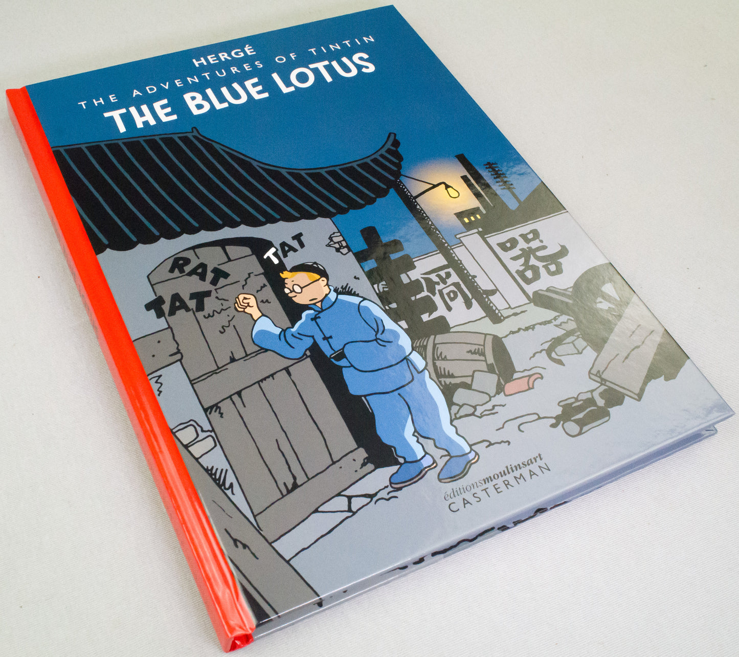 The Blue Lotus: Re-colourised Herge/Tintinimaginatio 2025 UK Edition Hardback Book