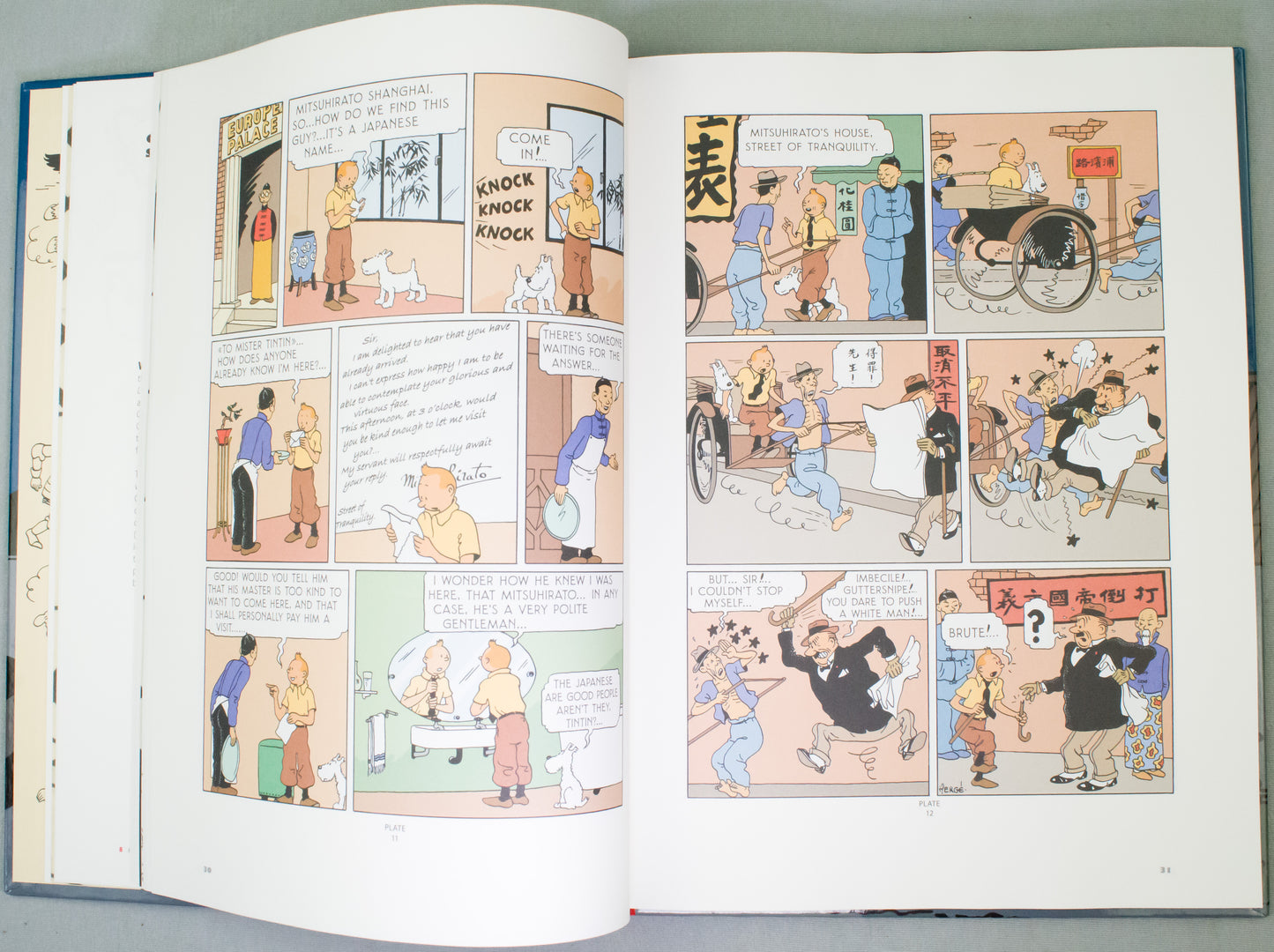The Blue Lotus: Re-colourised Herge/Tintinimaginatio 2025 UK Edition Hardback Book