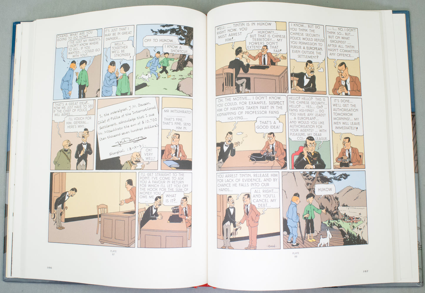 The Blue Lotus: Re-colourised Herge/Tintinimaginatio 2025 UK Edition Hardback Book