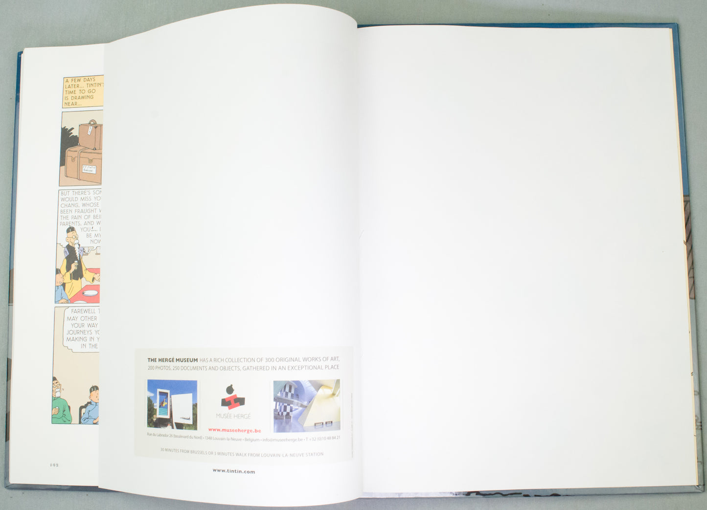 The Blue Lotus: Re-colourised Herge/Tintinimaginatio 2025 UK Edition Hardback Book