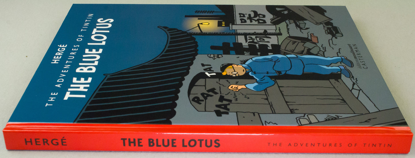 The Blue Lotus: Re-colourised Herge/Tintinimaginatio 2025 UK Edition Hardback Book