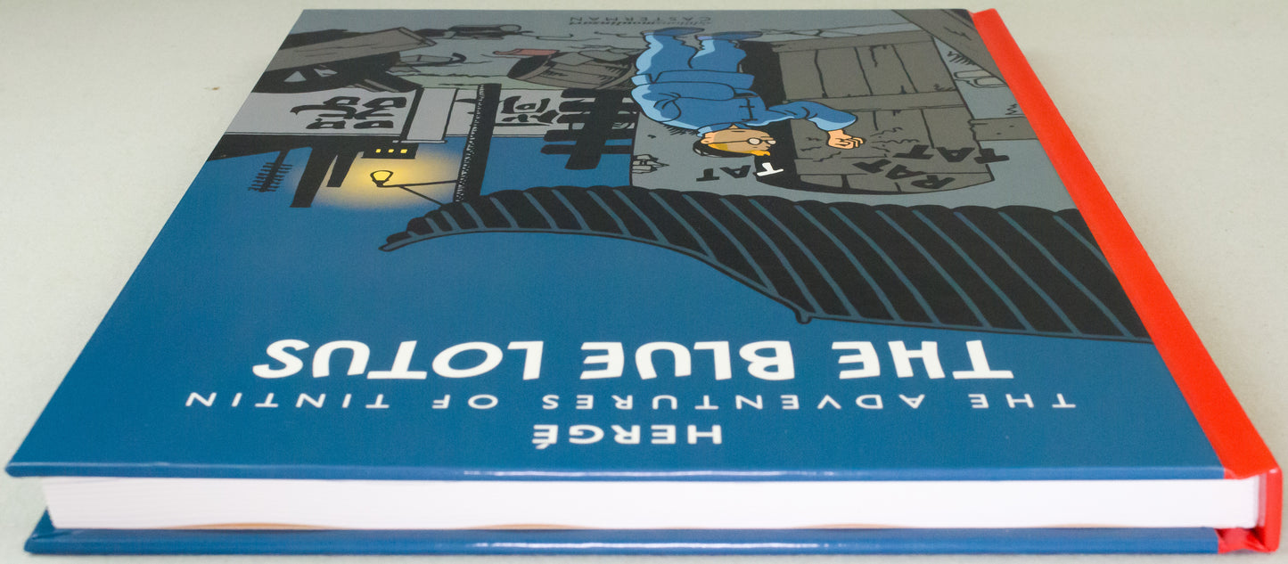 The Blue Lotus: Re-colourised Herge/Tintinimaginatio 2025 UK Edition Hardback Book