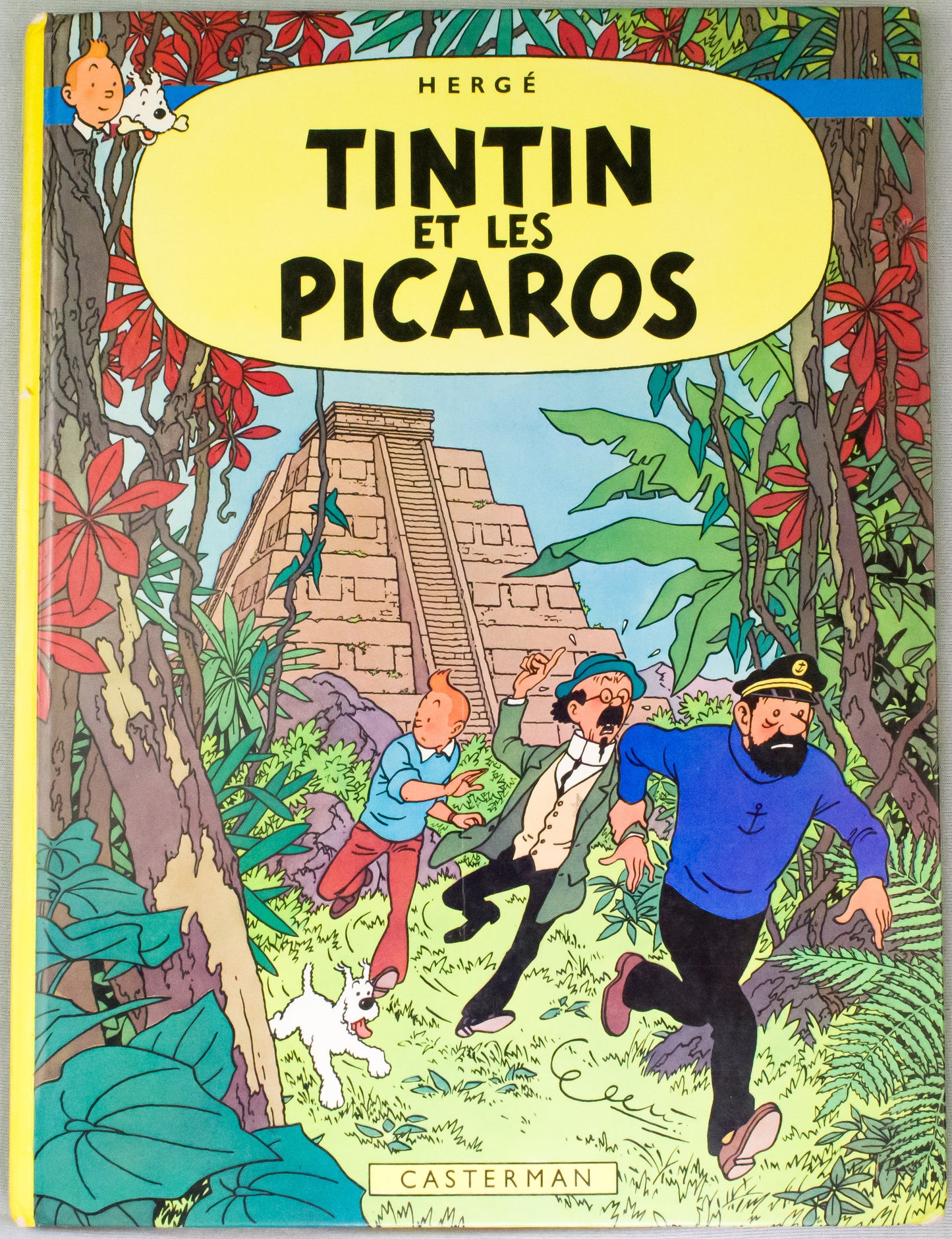 Tintin et les Picaros - Casterman 1976 1st Belgian Edition Hardback Rare book Herge EO
