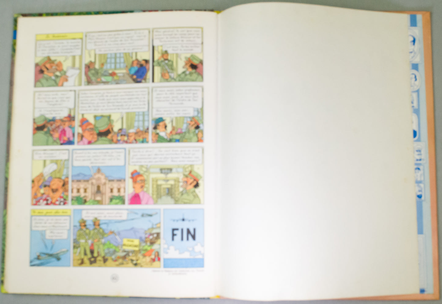 Tintin et les Picaros - Casterman 1976 1st Belgian Edition Hardback Rare book Herge EO