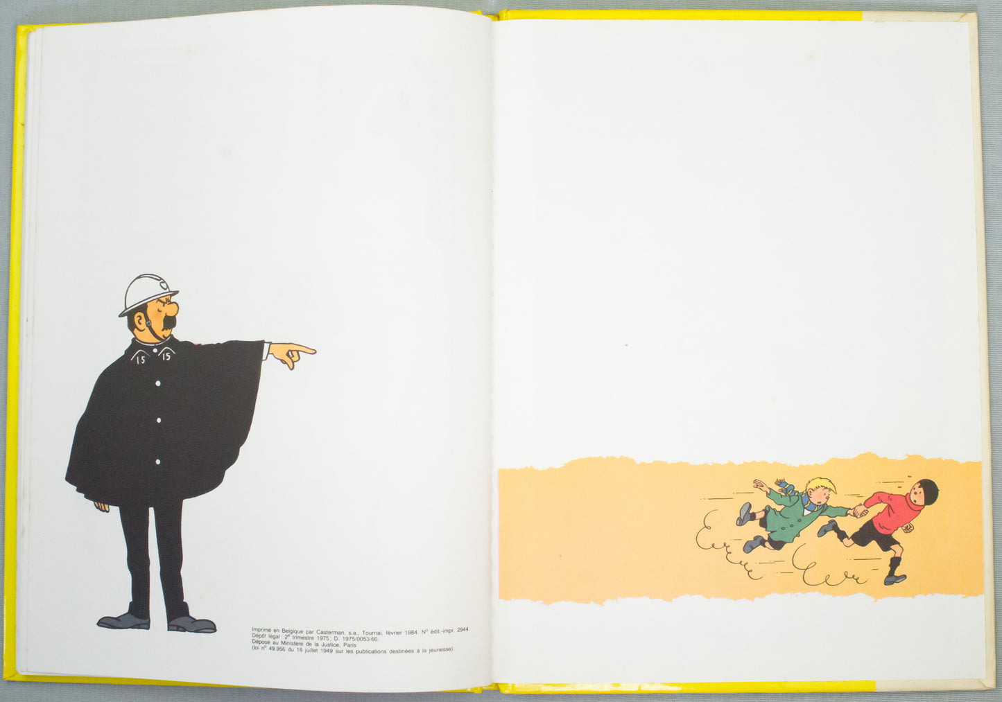 Les Exploits de Quick & Flupke Collection 2 by Herge - Casterman 1984 Edition Comic Book