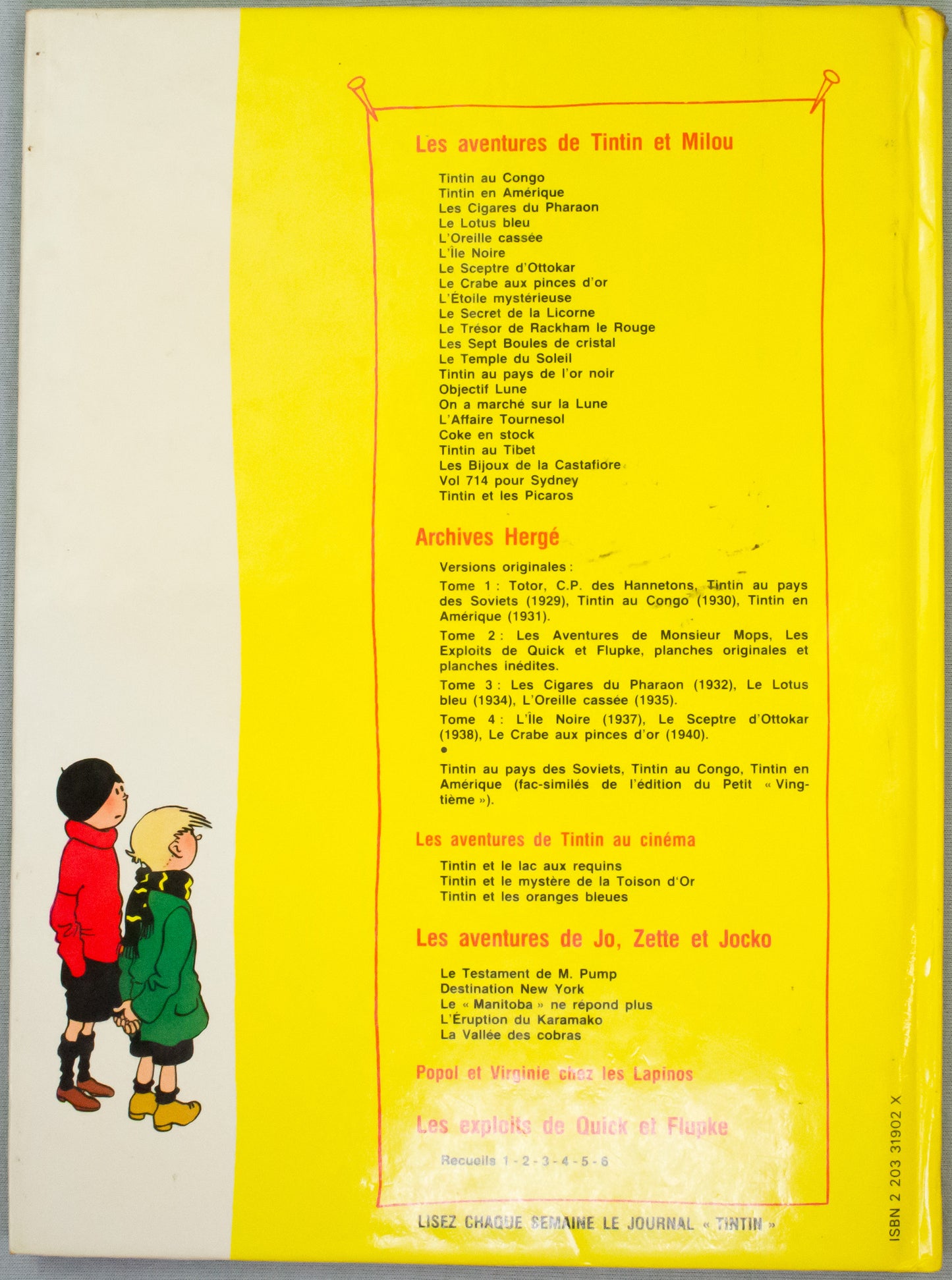 Les Exploits de Quick & Flupke Collection 2 by Herge - Casterman 1984 Edition Comic Book