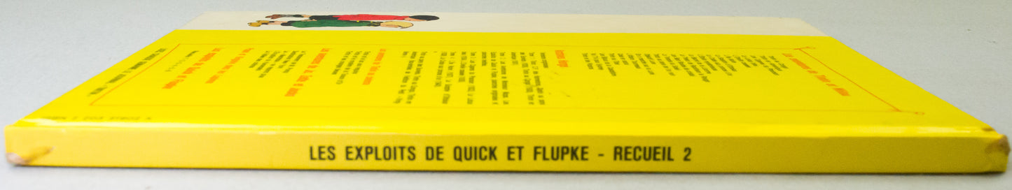 Les Exploits de Quick & Flupke Collection 2 by Herge - Casterman 1984 Edition Comic Book