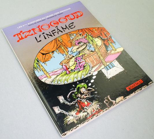 Iznogoud L'infame by Goscinny Comic Book - HB 1996 French Dargaud Edition