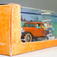 MOULINSART TINTIN CAR #2 Dr Wang's Red Limo: Blue Lotus Model car 1/43 Scale (Copy)