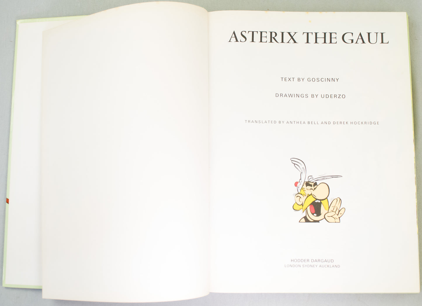 Asterix The Warrior - Dargaud Hardback 1993 1st Edition