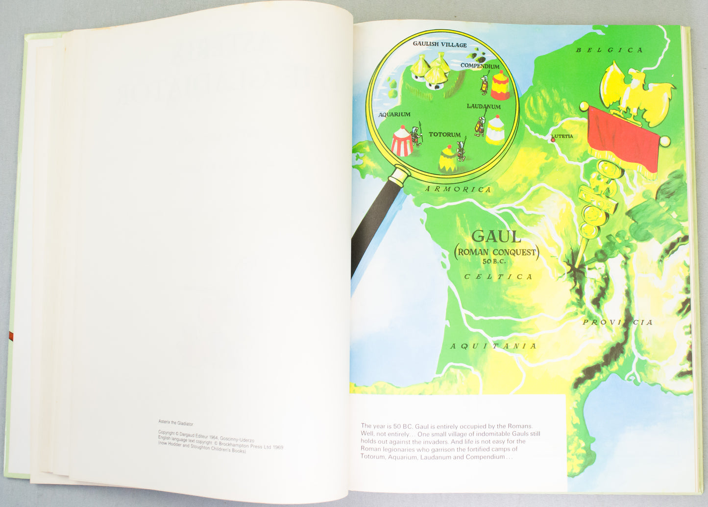 Asterix The Warrior - Dargaud Hardback 1993 1st Edition