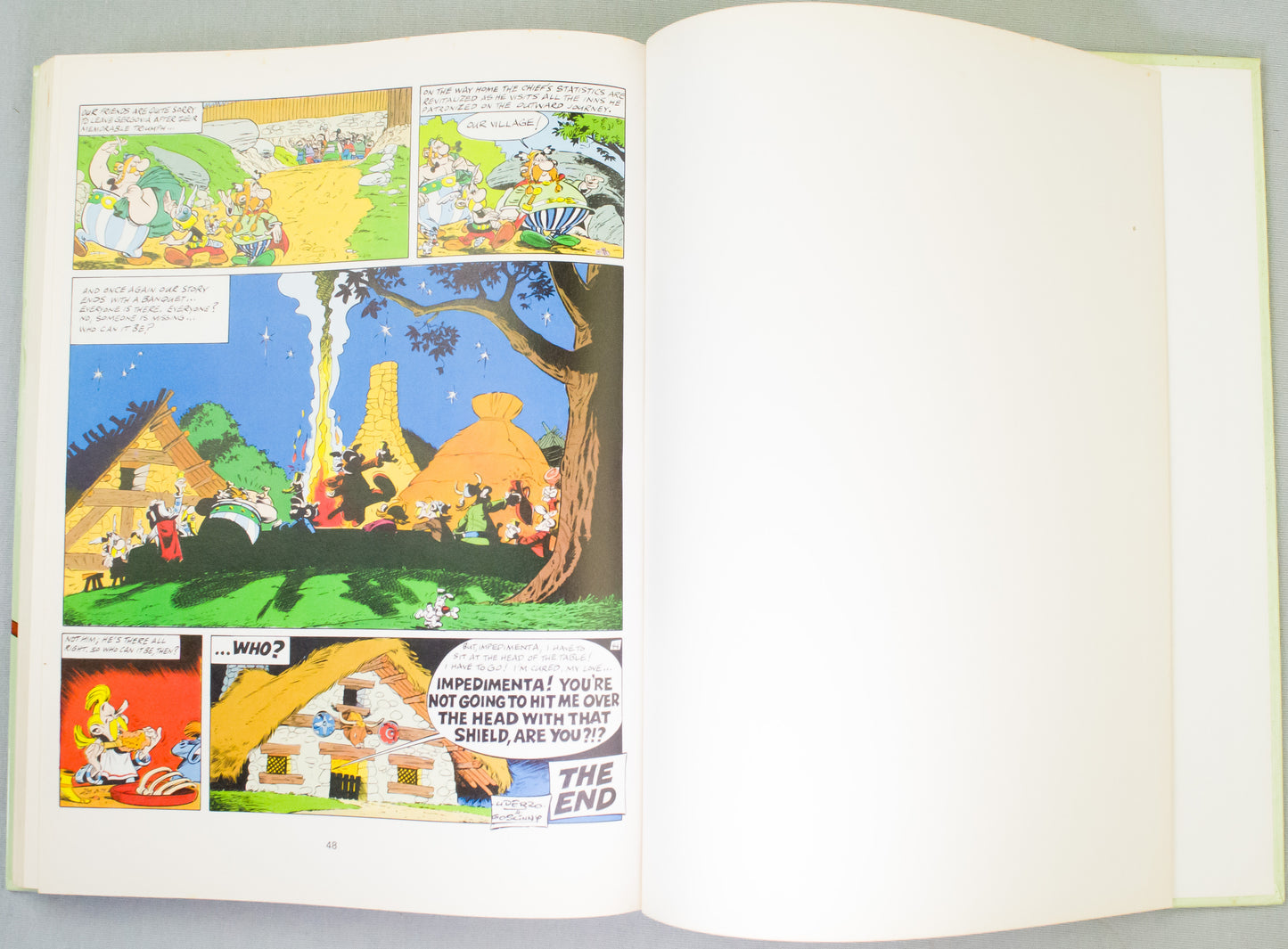 Asterix The Warrior - Dargaud Hardback 1993 1st Edition