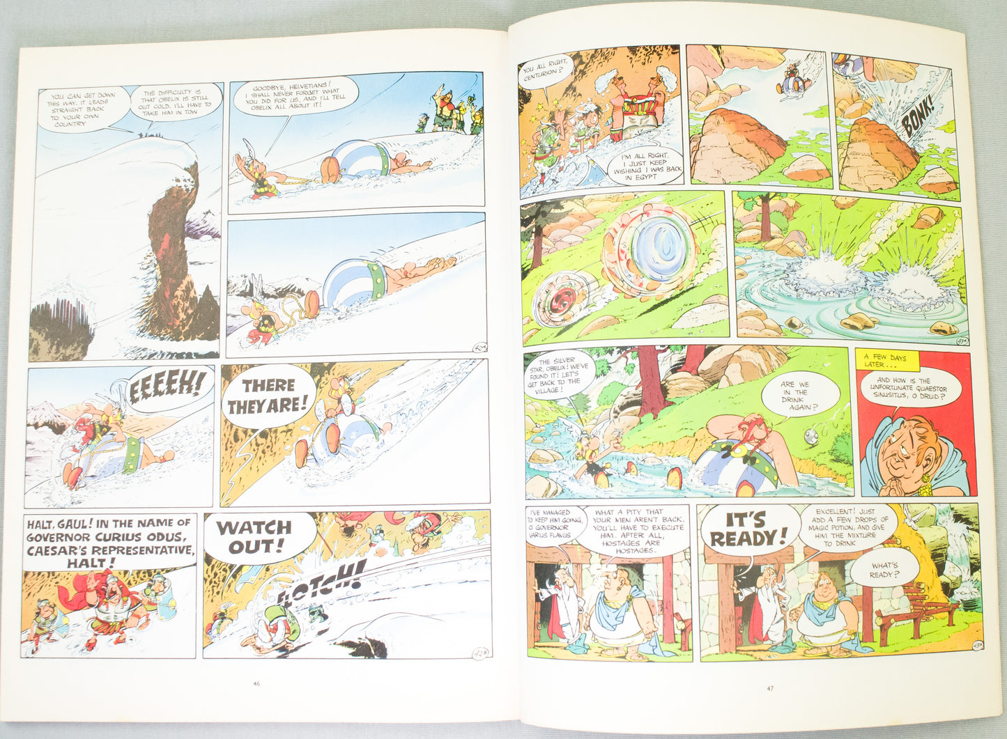 Asterix The Magnificient - Dargaud 1994 Paperback 1st Edition