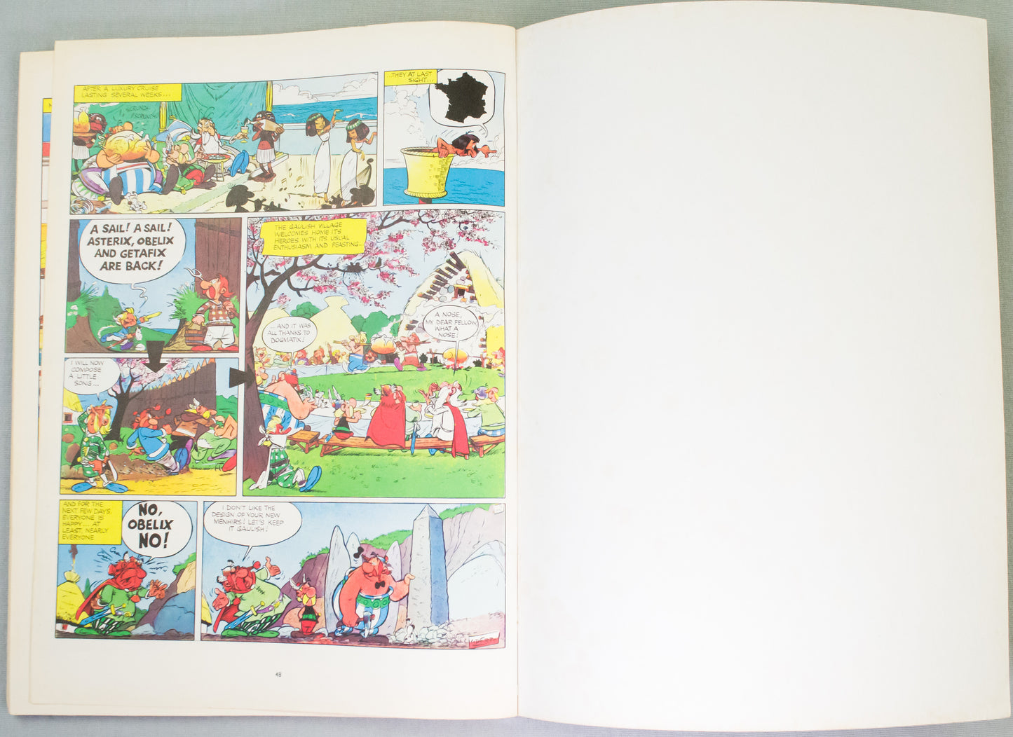 Asterix The Strong - Dargaud 1996 Paperback 1st Edition