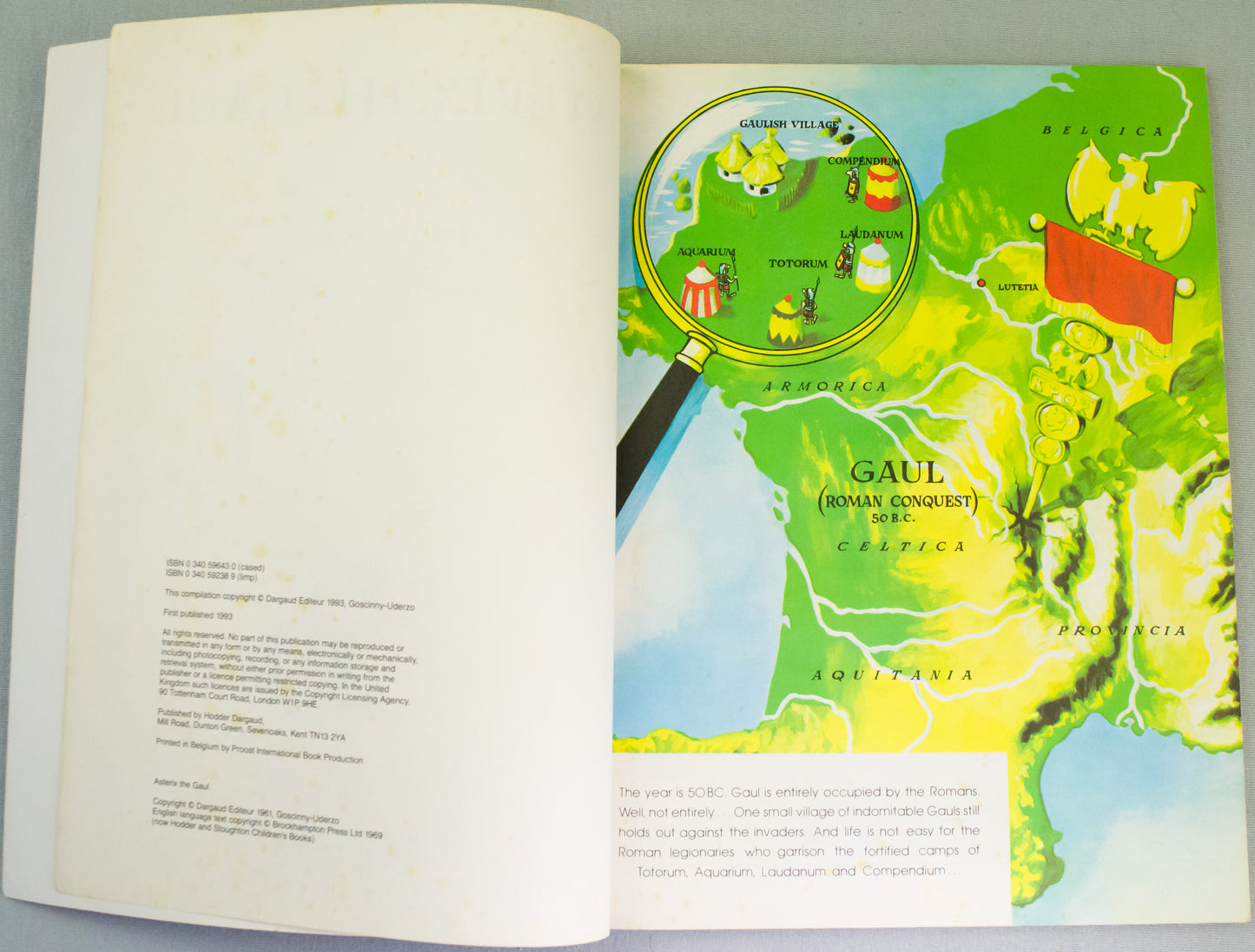 Asterix The Adventurer - Dargaud 1993 UK 1st Edition