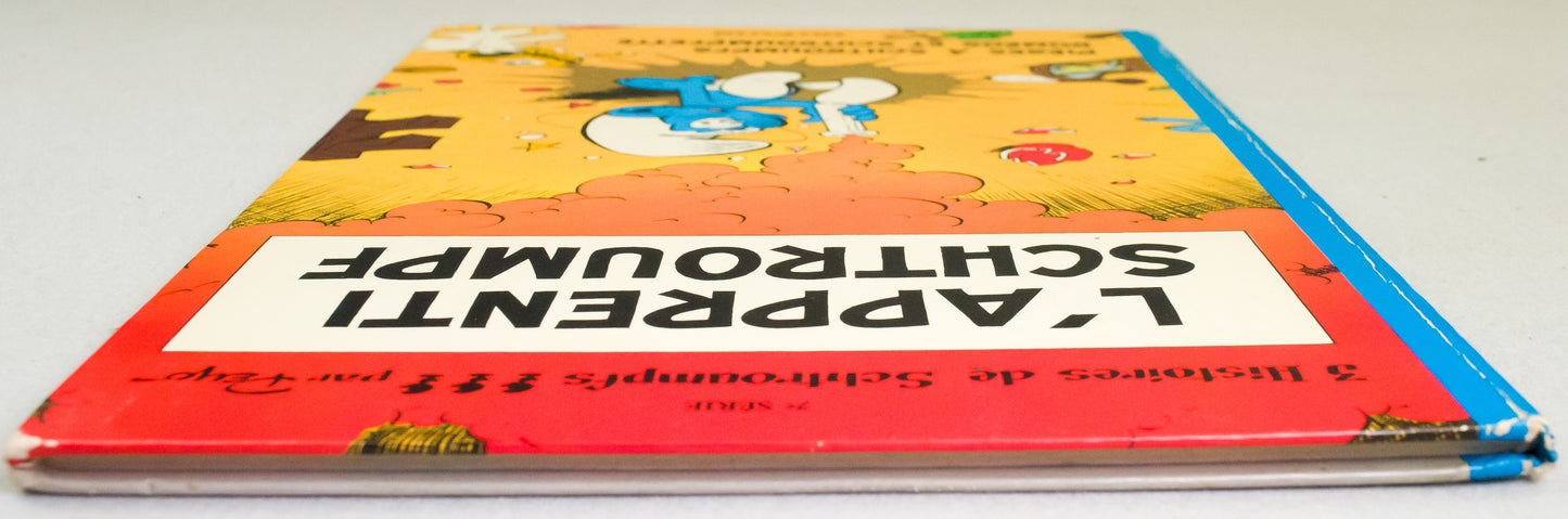 L'apprenti Schtroumf (Smurfs Apprentice) Dupis 1971 French HB 1st Edition