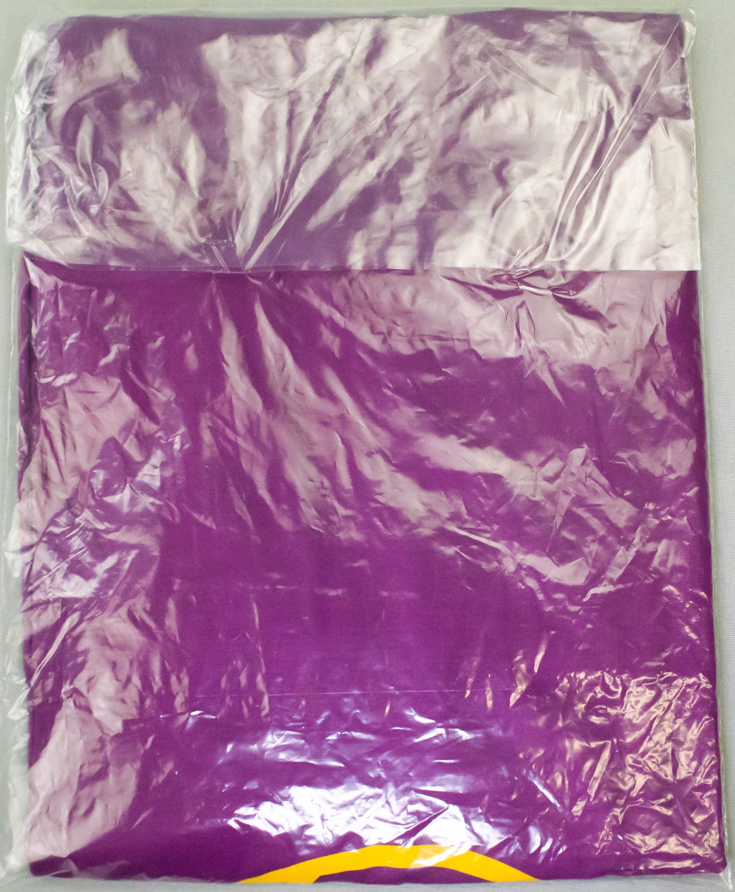 Moulinsart Tintin Face Adult T-Shirt: Purple/Yellow Cotton T Shirt S - 2X ML Hergé