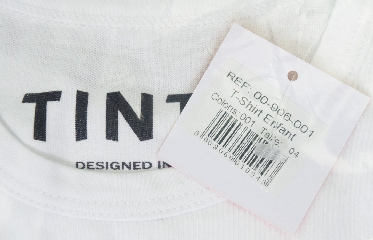 Moulinsart "Tintin & Co Monochrome" Kids T-Shirt:  Cotton T Shirt 2-12 Years