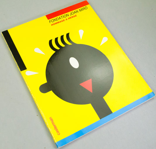 Hommage A Herge Book (Foundation Joan Miro) - Casterman 1986 PB 1st Edition