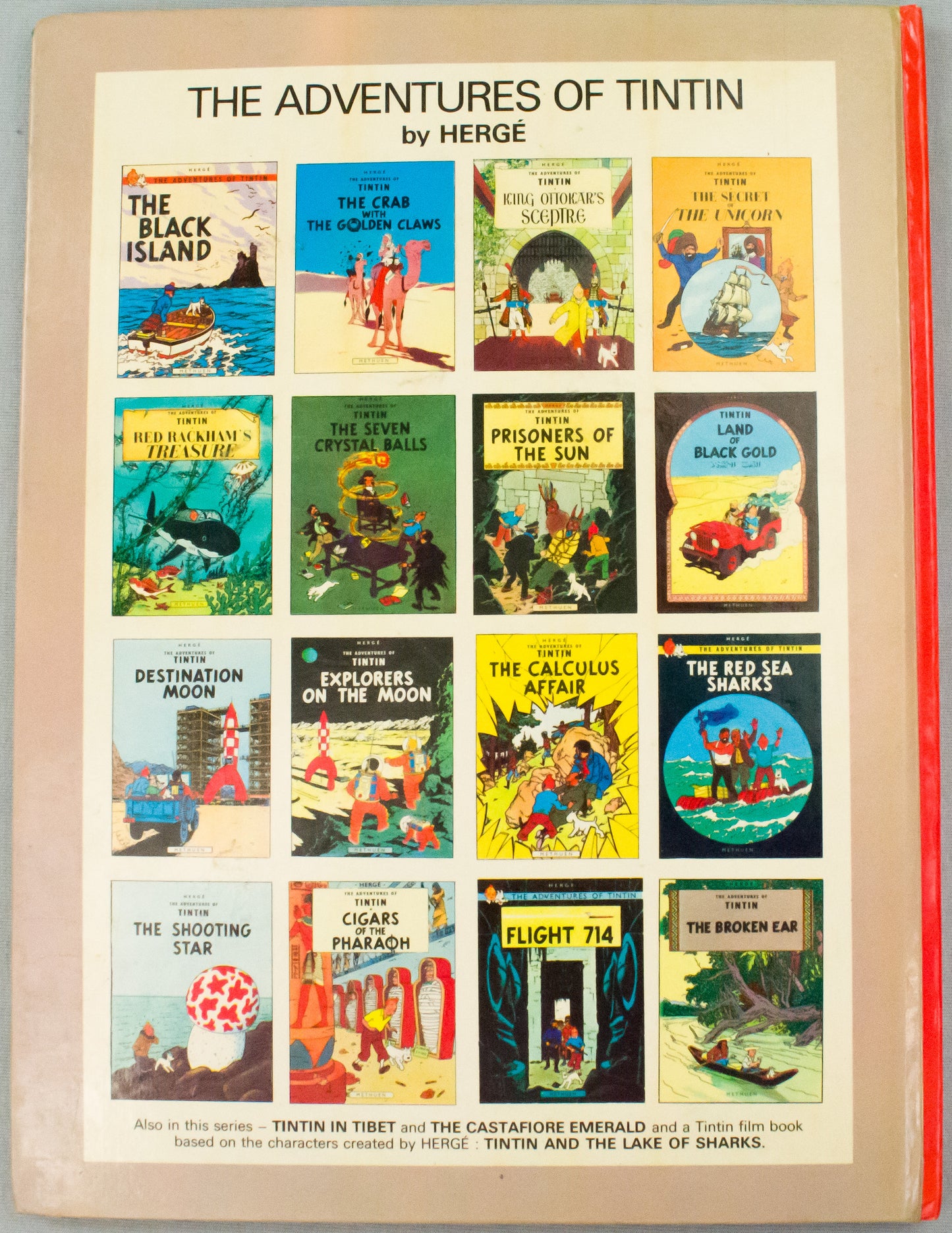 The Broken Ear: Methuen 1975 UK Hardback 1st Edition Rare Tintin Book Herge