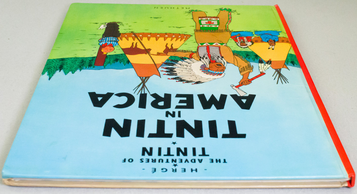 Tintin in America: Methuen 1978 1st Edition UK Hardback Rare book by Herge EO