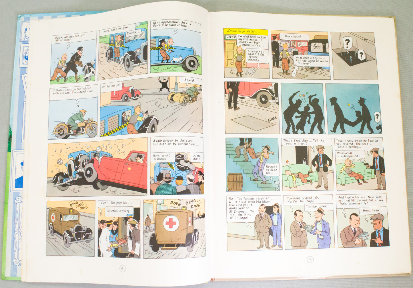 Tintin in America: Methuen 1978 1st Edition UK Hardback Rare book by Herge EO