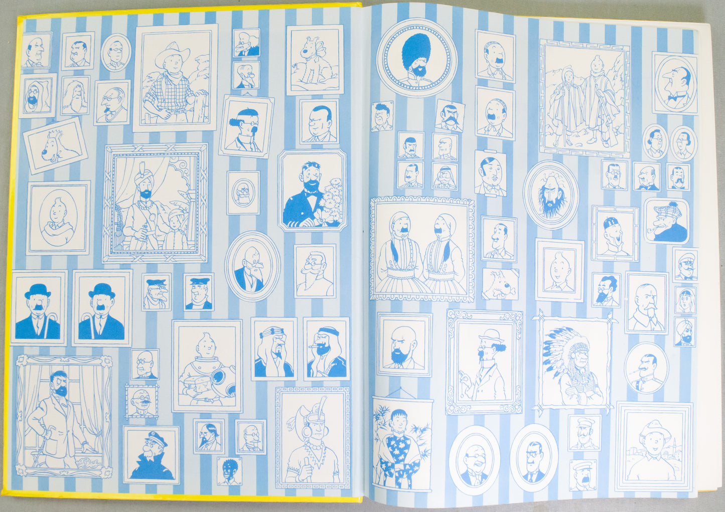 Les Cigars du Pharaon & Le Lotus Bleu Double Album Casterman French Edition HB Book by Herge