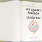 Les Cigars du Pharaon & Le Lotus Bleu Double Album Casterman French Edition HB Book by Herge