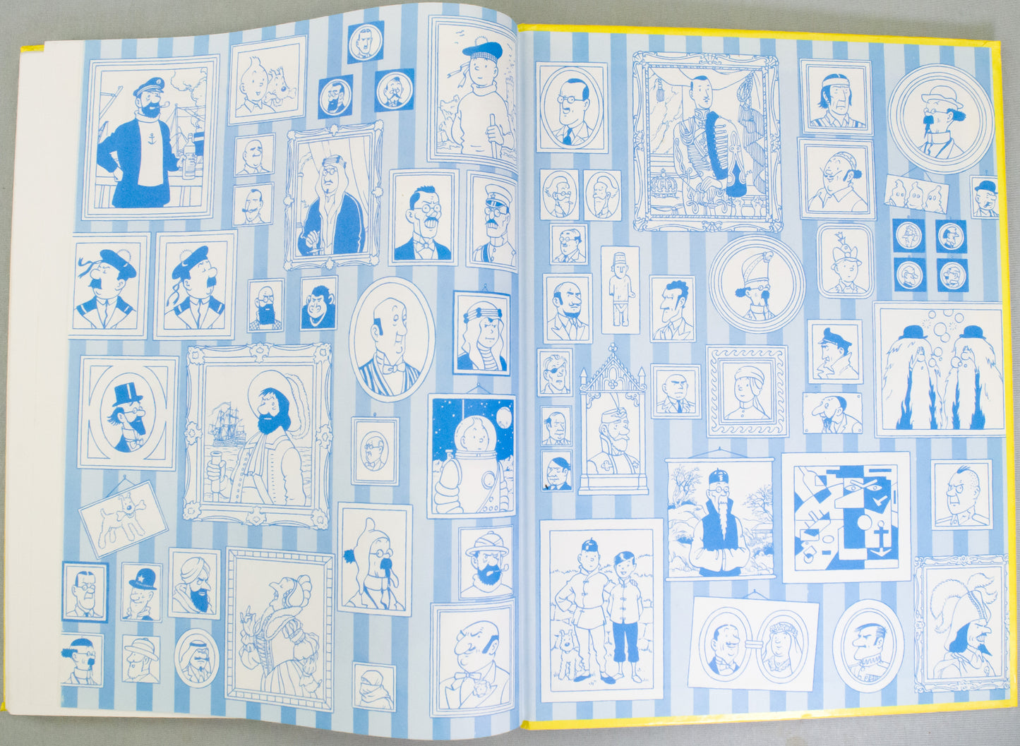 Les Cigars du Pharaon & Le Lotus Bleu Double Album Casterman French Edition HB Book by Herge