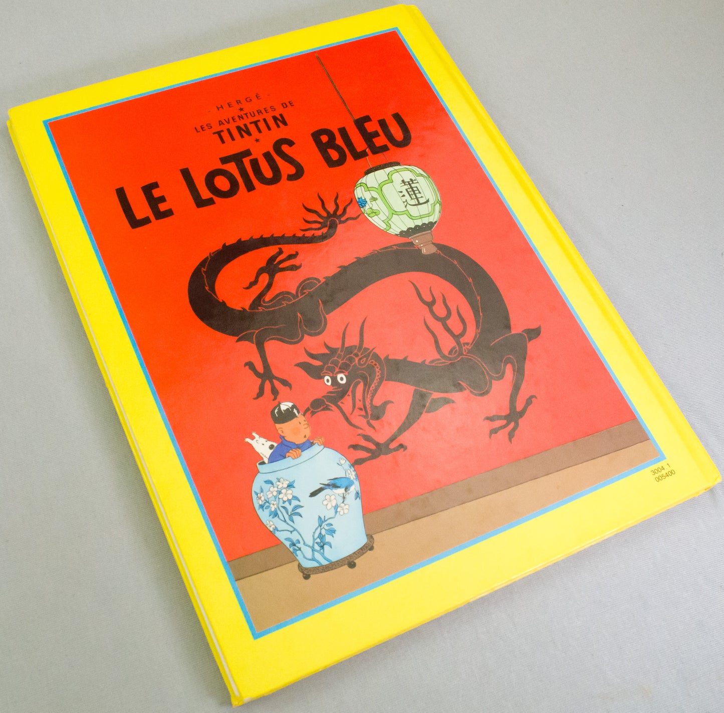 Les Cigars du Pharaon & Le Lotus Bleu Double Album Casterman French Edition HB Book by Herge