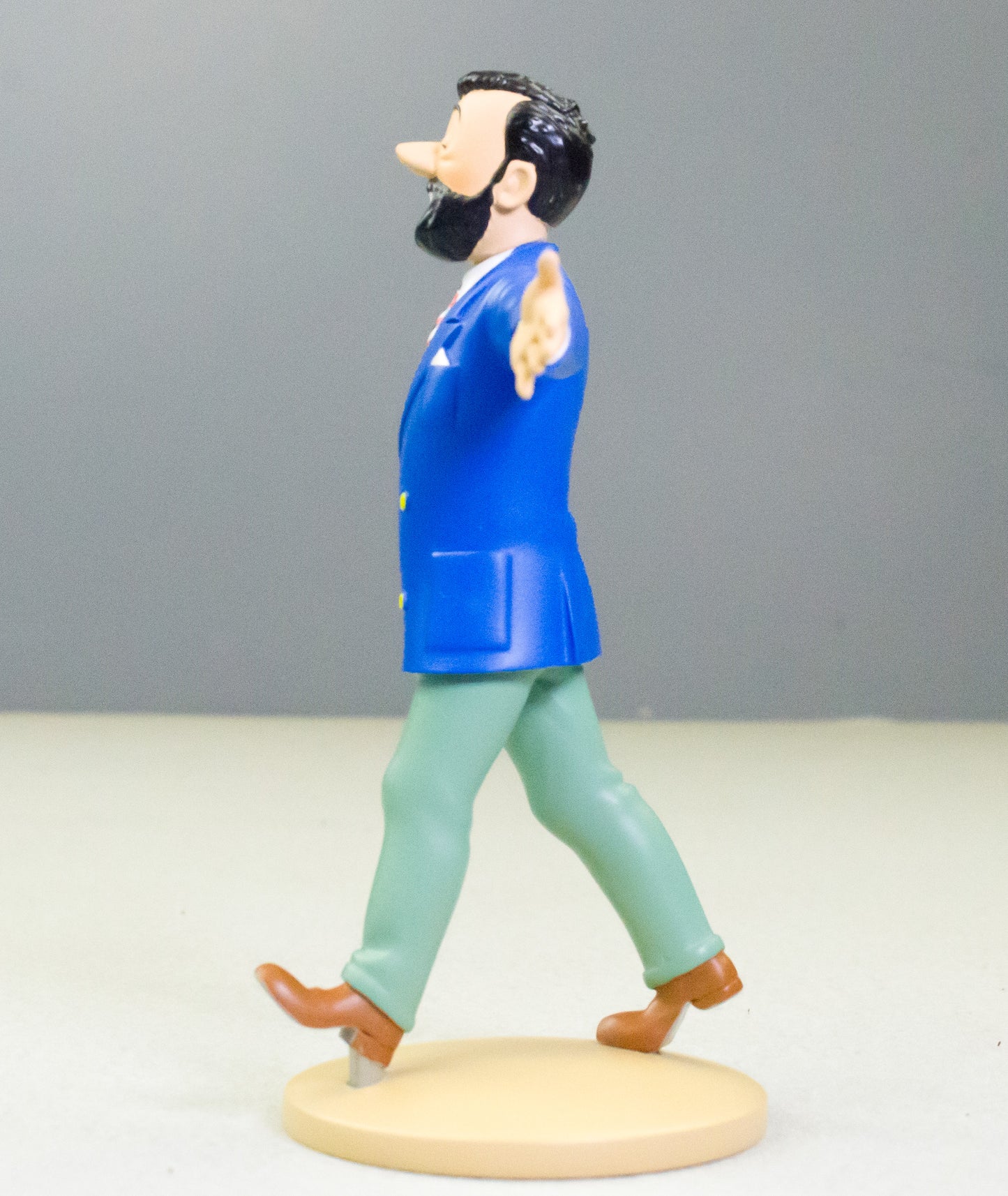 Tintin Figurine Moulinsart 42262 Haddock Veston Bleu - The Castafiore Emerald 12cm Resin Figure