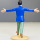 Tintin Figurine Moulinsart 42262 Haddock Veston Bleu - The Castafiore Emerald 12cm Resin Figure