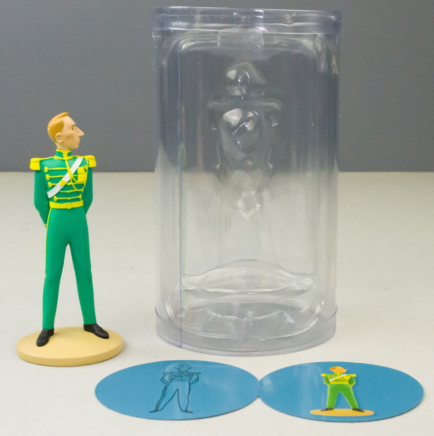 Tintin Figurine Moulinsart 42259 Herge En Costume - King Ottokar’s Sceptre 12cm Resin Figure
