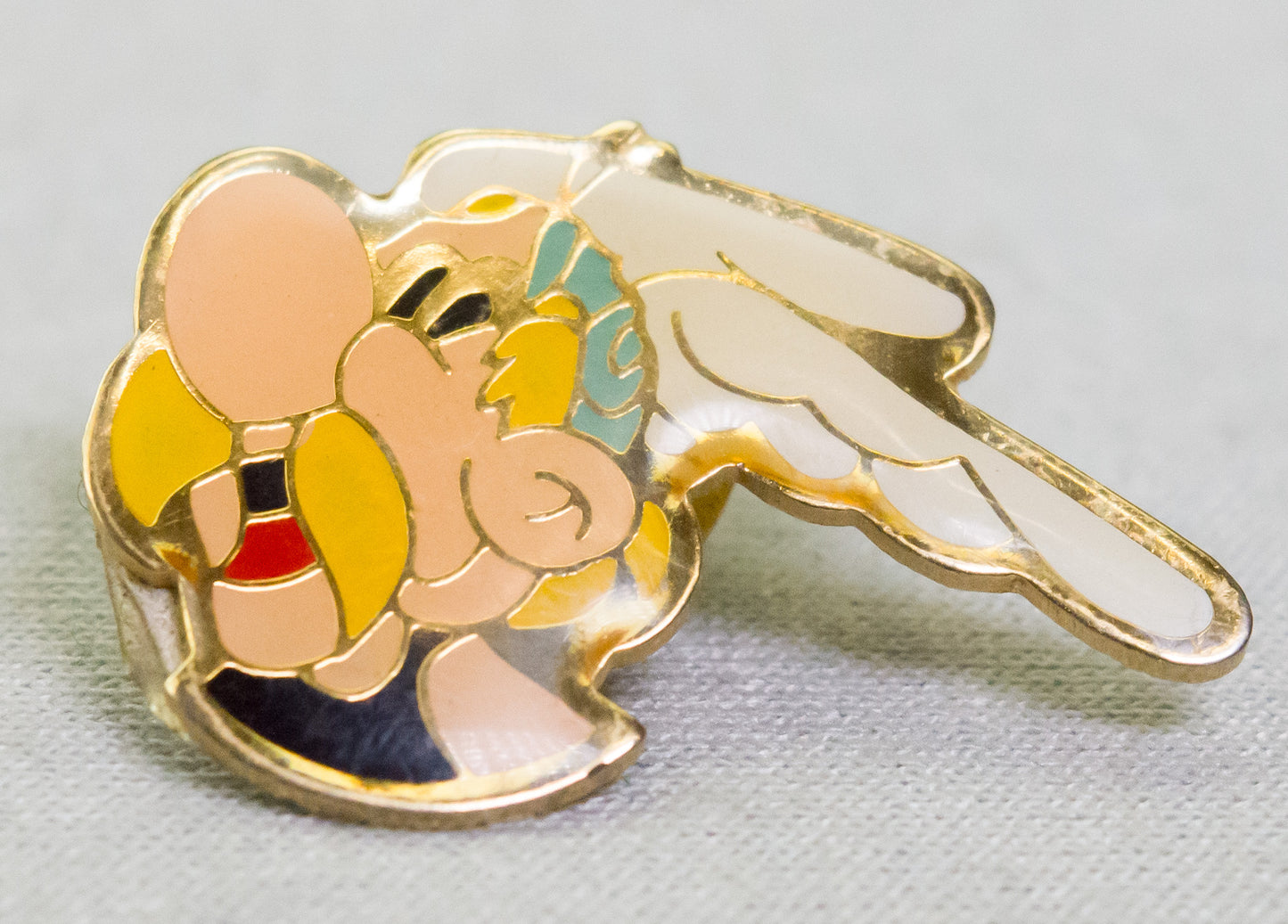 Asterix Maille Pin Badge 1991 - Vintage Goscinny Collectible Asterix & Obelix