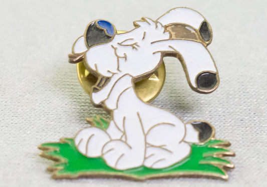 Dogmatix Pin Badge - Vintage Goscinny Collectible Asterix & Obelix