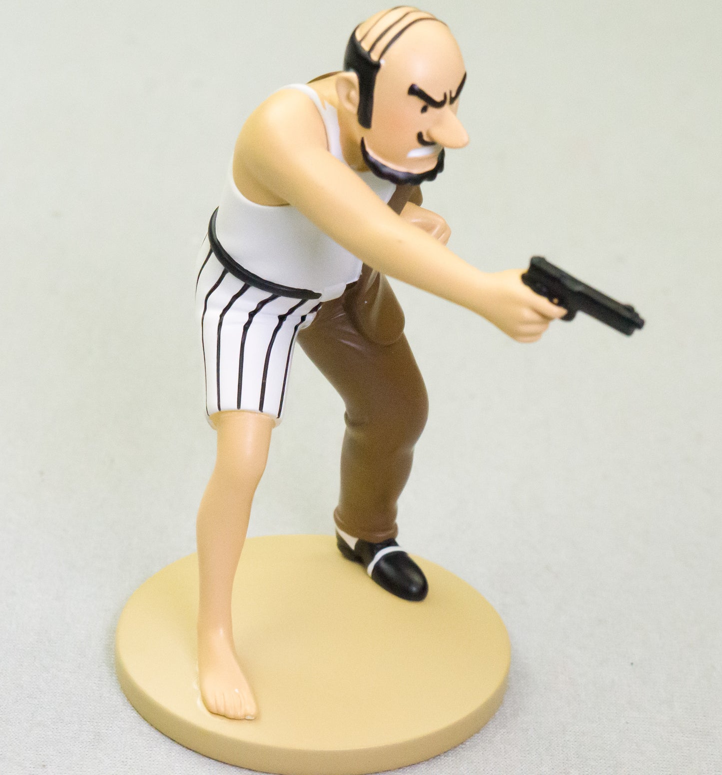 Tintin Figurine Moulinsart 42257 Alonzo Perez - Broken Ear 12cm Resin Officielle Figure