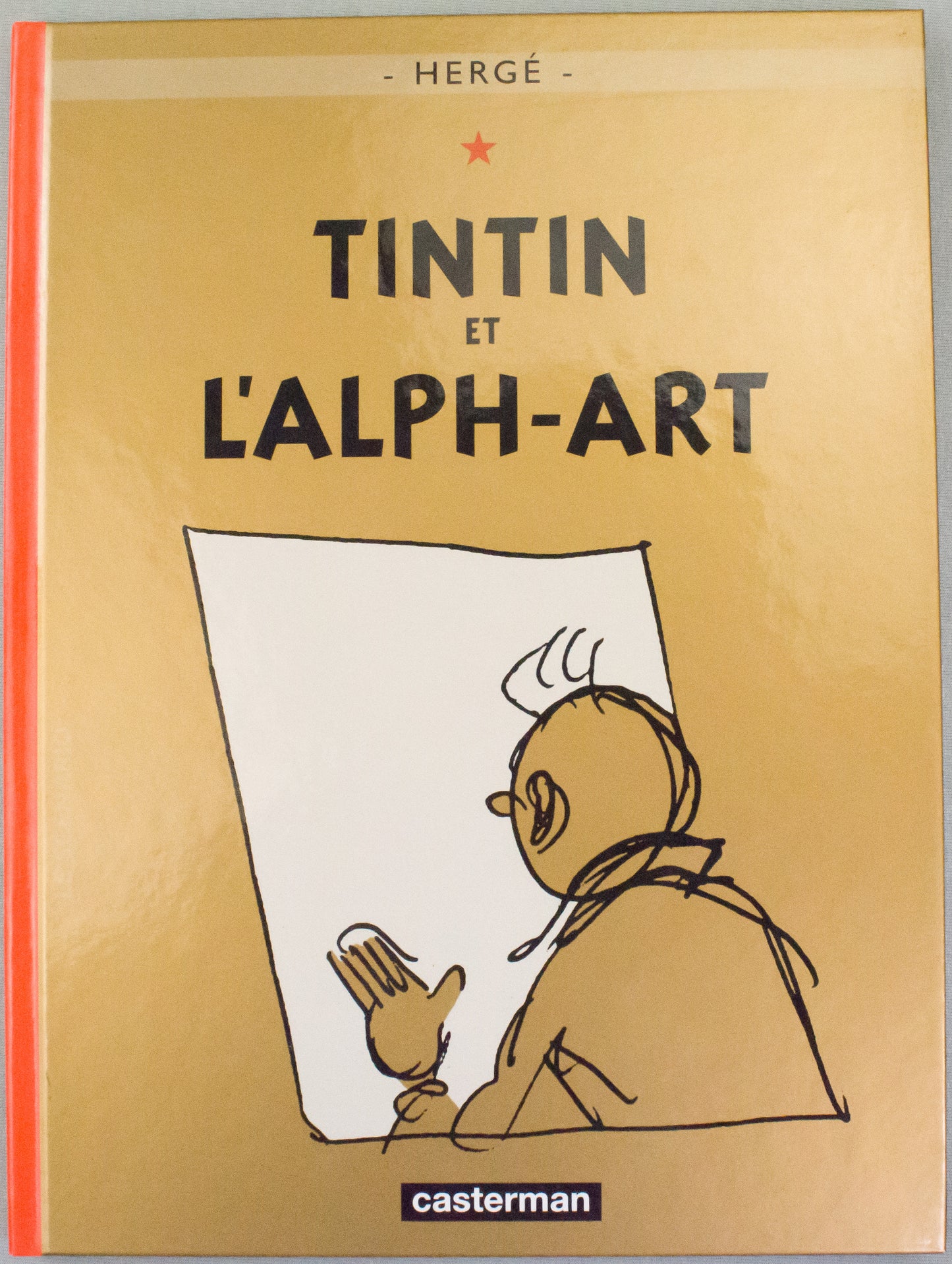 Tintin et L'alph-Art Herge Book - 2004 Casterman Hardback French 1st Edition