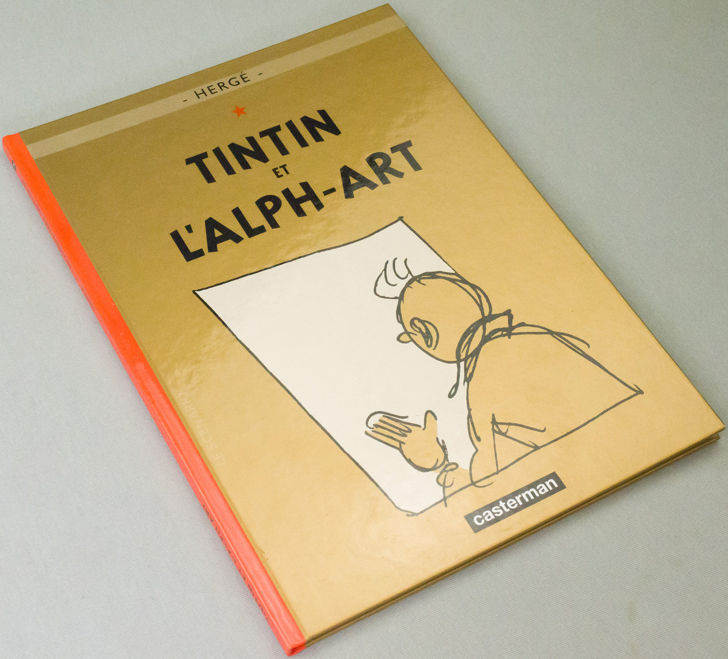 Tintin et L'alph-Art Herge Book - 2004 Casterman Hardback French 1st Edition