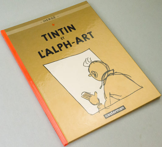 Tintin et L'alph-Art Herge Book - 2004 Casterman Hardback French 1st Edition