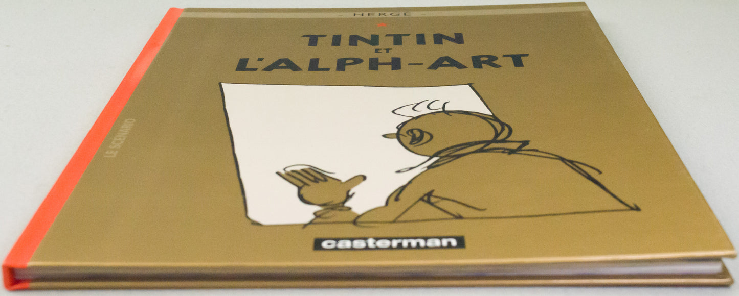 Tintin et L'alph-Art Herge Book - 2004 Casterman Hardback French 1st Edition