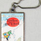 Moulinsart Tintin Title Cover Keyring 42548 - Tintin in Tibet Metal