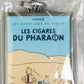 Moulinsart Tintin Title Cover Keyring 42551-1 - Cigars of the Pharaoh (recolourised) Metal