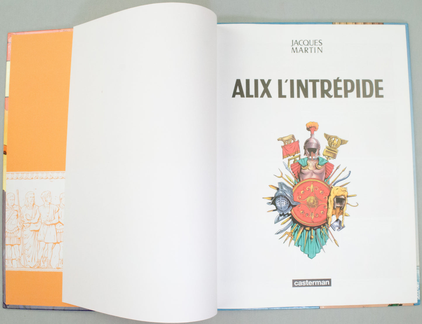 Alix L'interpeide Comic Book by Jacques Martin - 2017 Casterman Hardback French Edition