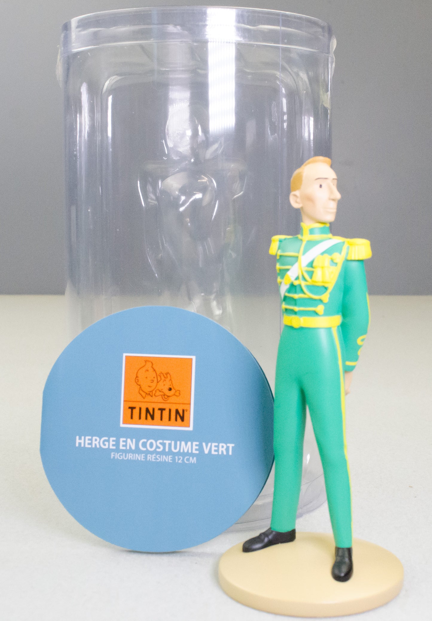 Tintin Figurine Moulinsart 42259 Herge En Costume - King Ottokar’s Sceptre 12cm Resin Figure