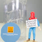 Tintin Figurine Moulinsart 42256 Haddock Fresh Paint - Destination Moon 12cm Resin Figure