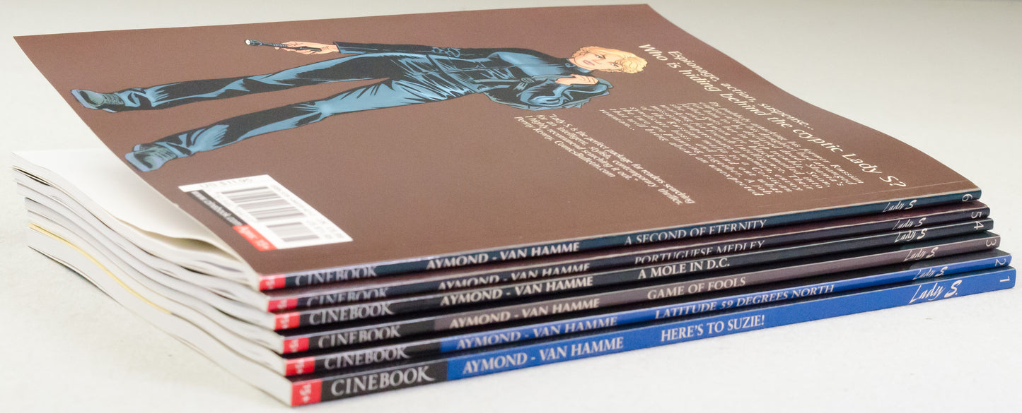 Lady S. Volume 1-6 Jean Van Hamme UK Cinebook Paperback Edition Comic Books FULL SET