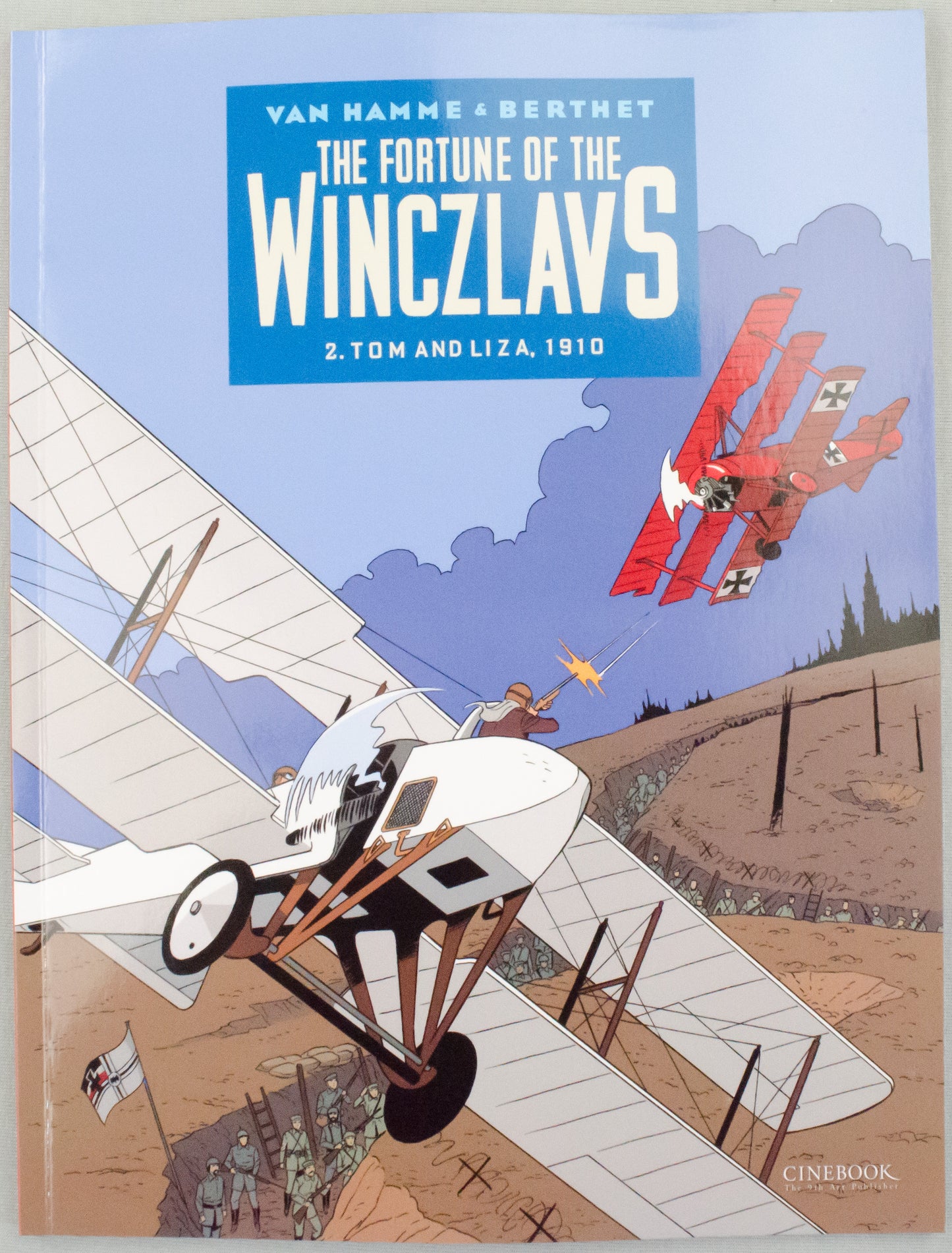 Fortune of the Winczlavs Volume 2 - Tom & Liza, 1910 Cinebook UK Paperback Edition Comic Book