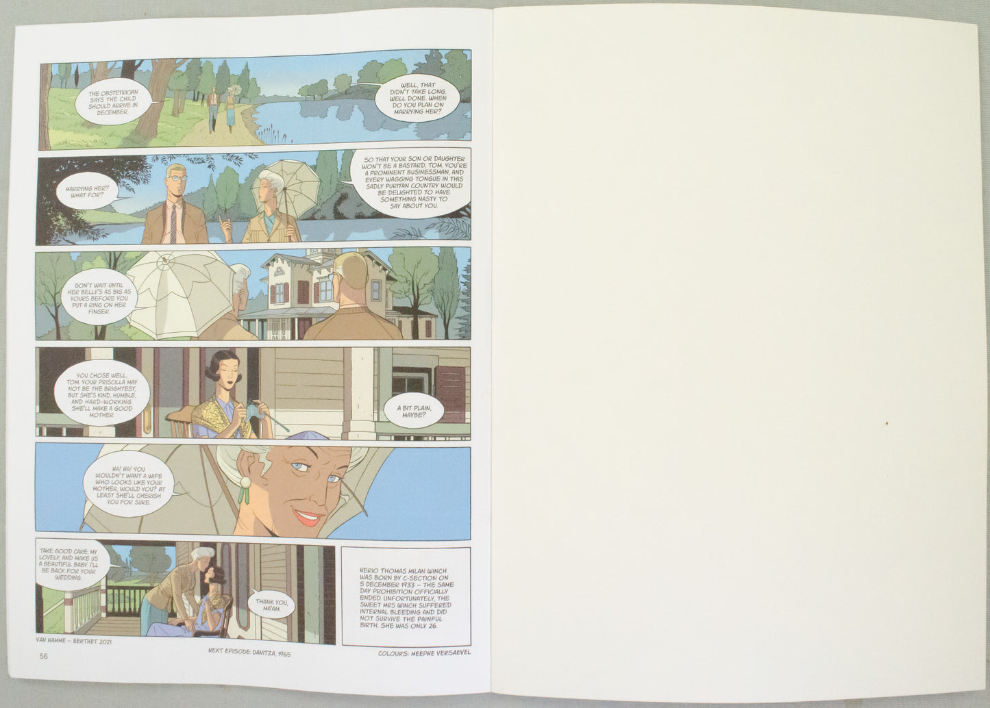 Fortune of the Winczlavs Volume 2 - Tom & Liza, 1910 Cinebook UK Paperback Edition Comic Book